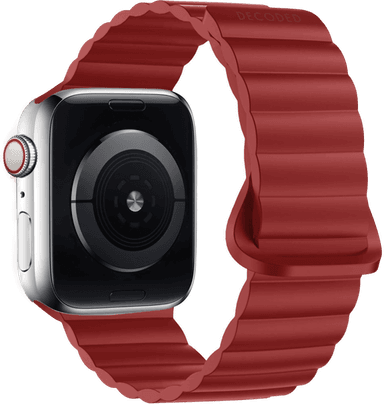 Decoded Silikon Magnet Loop Reim Rød 38/40/41mm