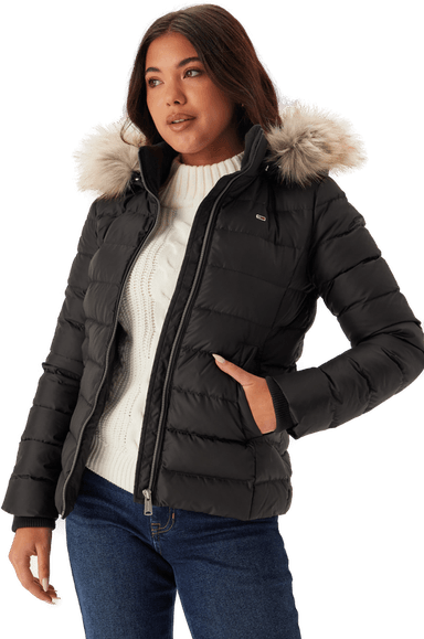 Tommy Jeans Tjw Basic Hooded Down Jacket