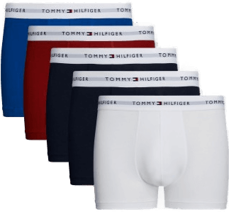 Tommy Hilfiger 5P Signature Trunk Blå/Rød