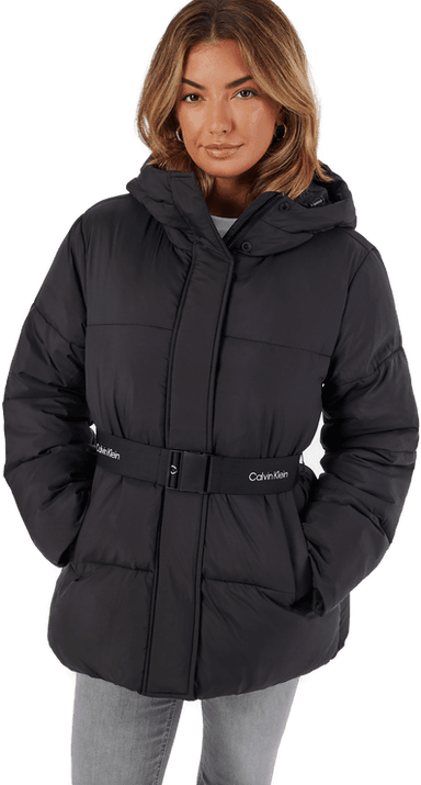 Calvin Klein Jeans Logo Belt Short Puffer