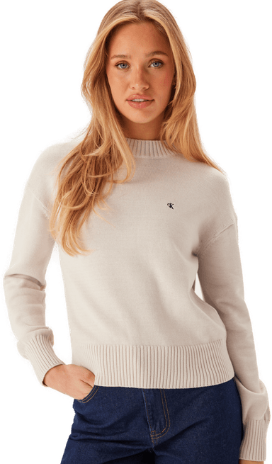 Calvin Klein Jeans Monogram Embro Crewneck Sweater