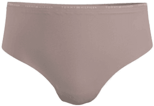 Tommy Hilfiger Invisible High Waist Thong Beige