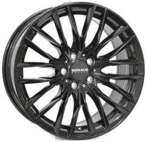 Monaco GP2 Gloss Black 8x18 5/112 ET30 B66.5