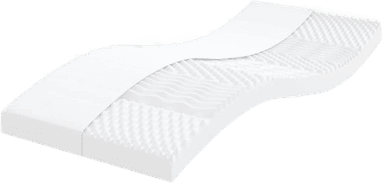 Vidaxl Skummadrass 90x200 cm 7-Zone