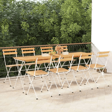 Vidaxl Sammenleggbare bistrostoler 8 stk