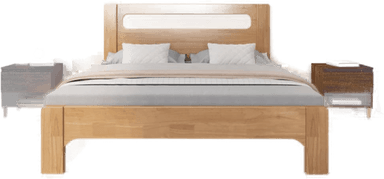 Vidaxl Nattbord 2 stk brun eik 50x46 cm