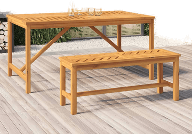 Vidaxl Hagebenk 110 cm akasie