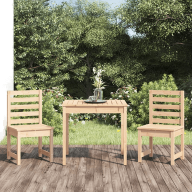 Vidaxl Hagebistrosett 3 deler