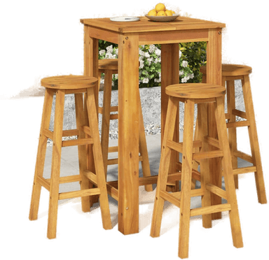 Vidaxl Hagebarsett 5 deler