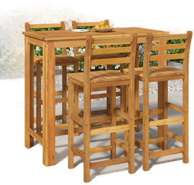 Vidaxl Hagebarsett 5 deler