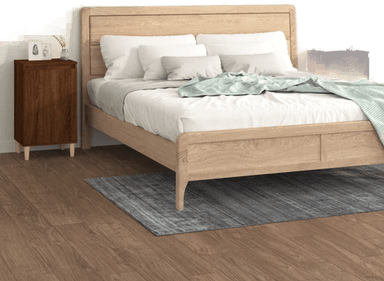 Vidaxl Nattbord 2 stk brun eik