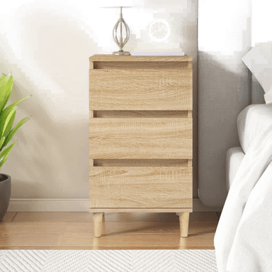 Vidaxl Nattbord sonoma eik 40x35 cm
