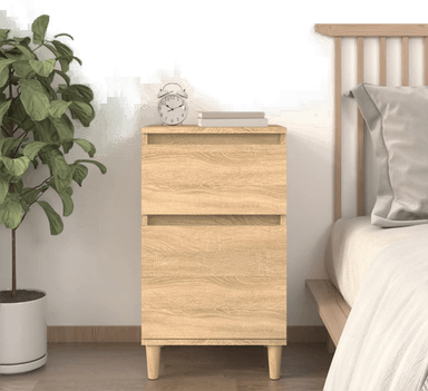 Vidaxl Nattbord sonoma eik