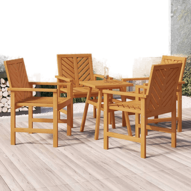 Vidaxl Hagestoler 4 stk akasie