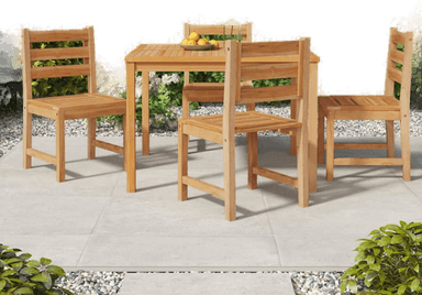 Vidaxl Hagestoler 4 stk teak