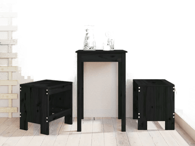 Vidaxl Hagekrakker 2 stk svart