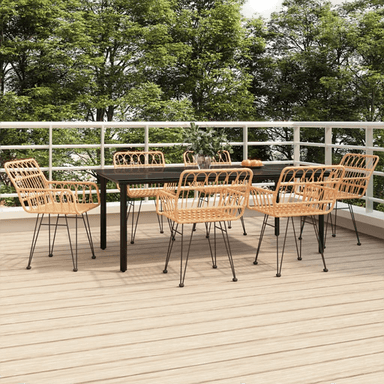 Vidaxl Hagespisegruppe 7 deler