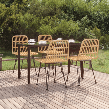 Vidaxl Hagespisegruppe 5 deler