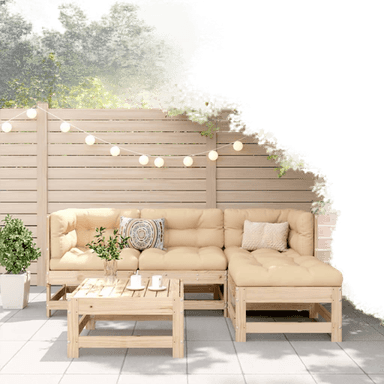 Vidaxl Hagesofagruppe 5 deler