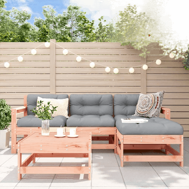 Vidaxl Utendørs spisestue 5 deler