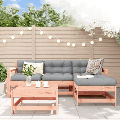 Vidaxl Utendørs spisestue 5 deler