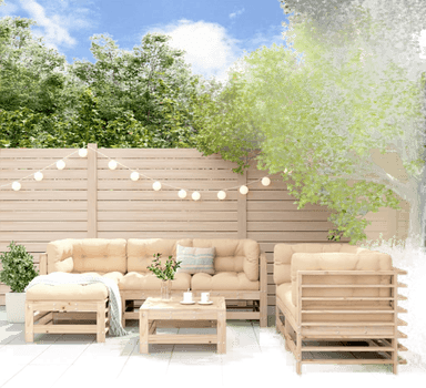 Vidaxl Hagesofagruppe 7 deler