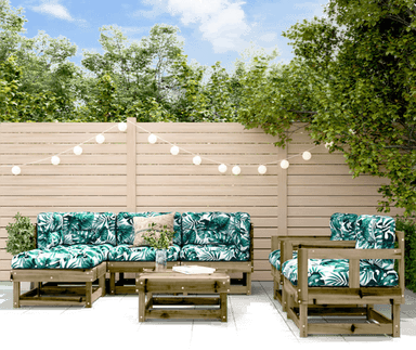 Vidaxl Hagesofagruppe 7 deler