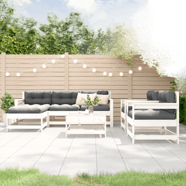 Vidaxl Hagesofagruppe 7 deler