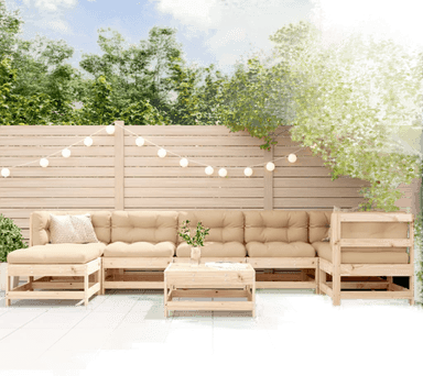 Vidaxl Hagesofagruppe 8 deler