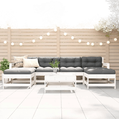 Vidaxl Hagesofagruppe 7 deler