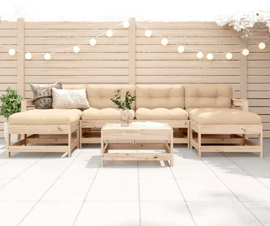 Vidaxl Hagesofagruppe 7 deler