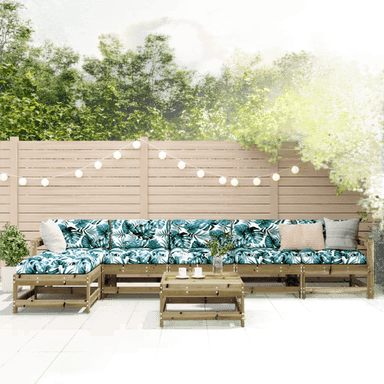 Vidaxl Hagesofagruppe 7 deler