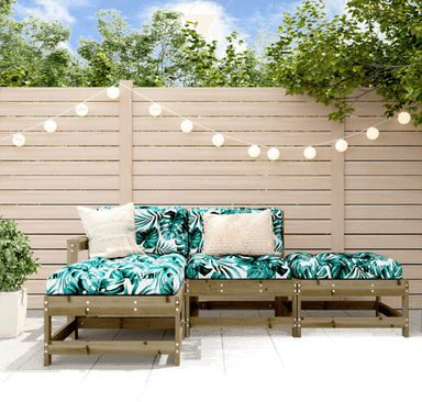 Vidaxl Hagesofagruppe 4 deler