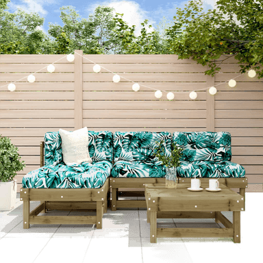 Vidaxl Hagesofagruppe 5 deler