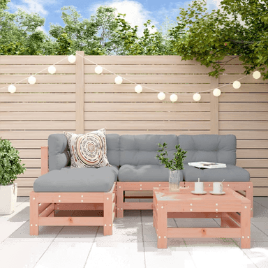 Vidaxl Utendørs spisestue 5 deler