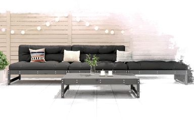 Vidaxl Hagesofagruppe 4 deler