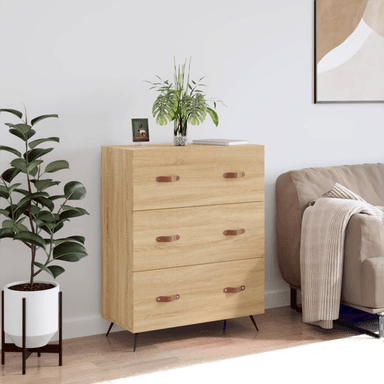 Vidaxl Kommode sonoma eik 69,5x34x90 cm