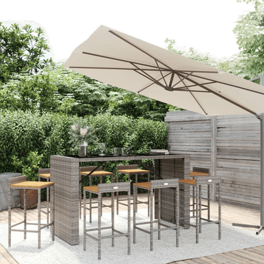 Vidaxl Hagebarsett 9 deler