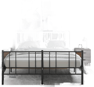 Vidaxl Nattbord 2 stk brun eik 40x35 cm