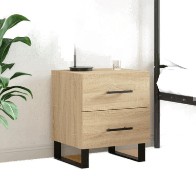 Vidaxl Nattbord sonoma eik 40x35 cm