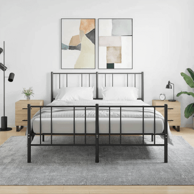 Vidaxl Nattbord 2 stk sonoma eik