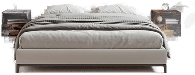 Vidaxl Nattbord 2 stk røkt eik