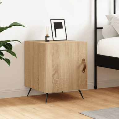 Vidaxl Nattbord sonoma eik 40x40 cm