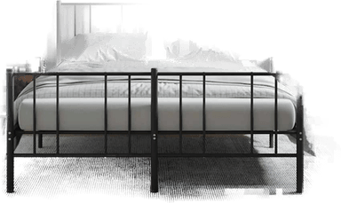 Vidaxl Nattbord 2 stk røkt eik