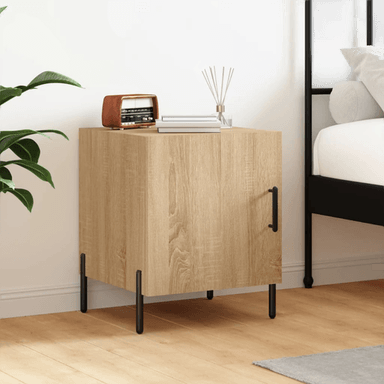 Vidaxl Nattbord sonoma eik 40x40 cm