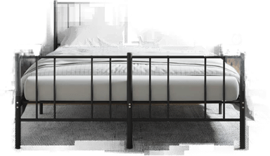 Vidaxl Nattbord 40x40x50 cm