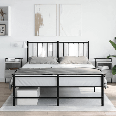 Vidaxl Nattbord veggmontert 2 stk grå 40x30x61cm