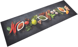 Vidaxl Kjøkkenteppe krydder 60x180 cm