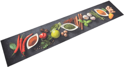 Vidaxl Kjøkkenteppe krydder 60x300 cm