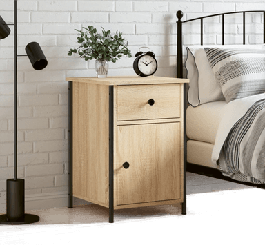 Vidaxl Nattbord sonoma eik 40x42 cm